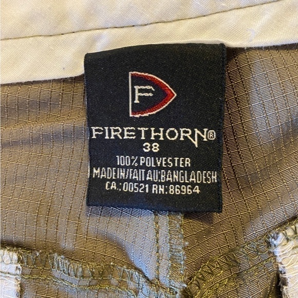 FireThorn Golf  Shorts Evergreen Moss Mens 38 - Picture 12 of 13